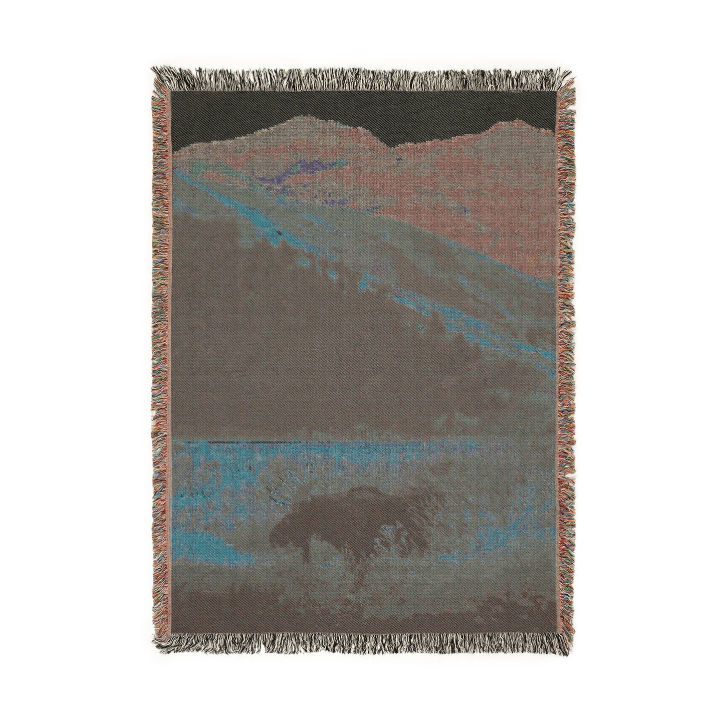 Moose in the Tetons Blanket