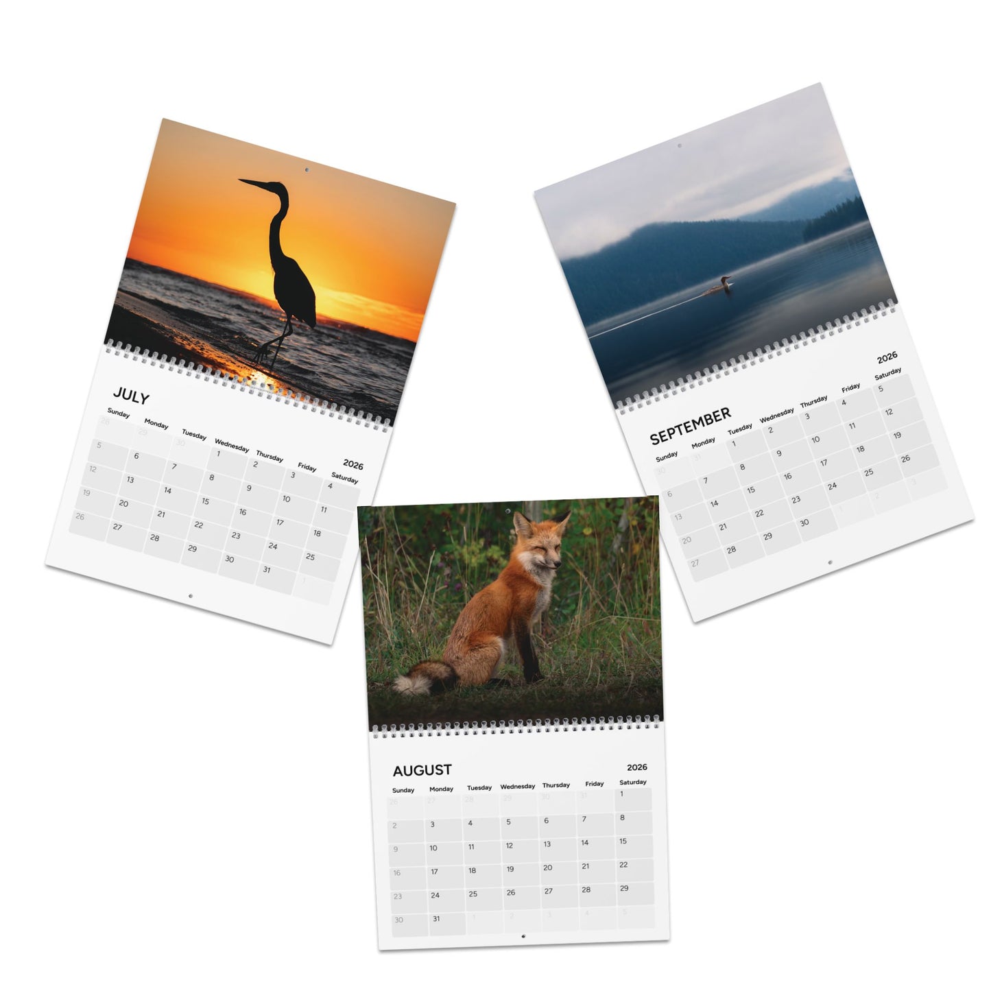 2026 Wildlife and Landscape Calendar