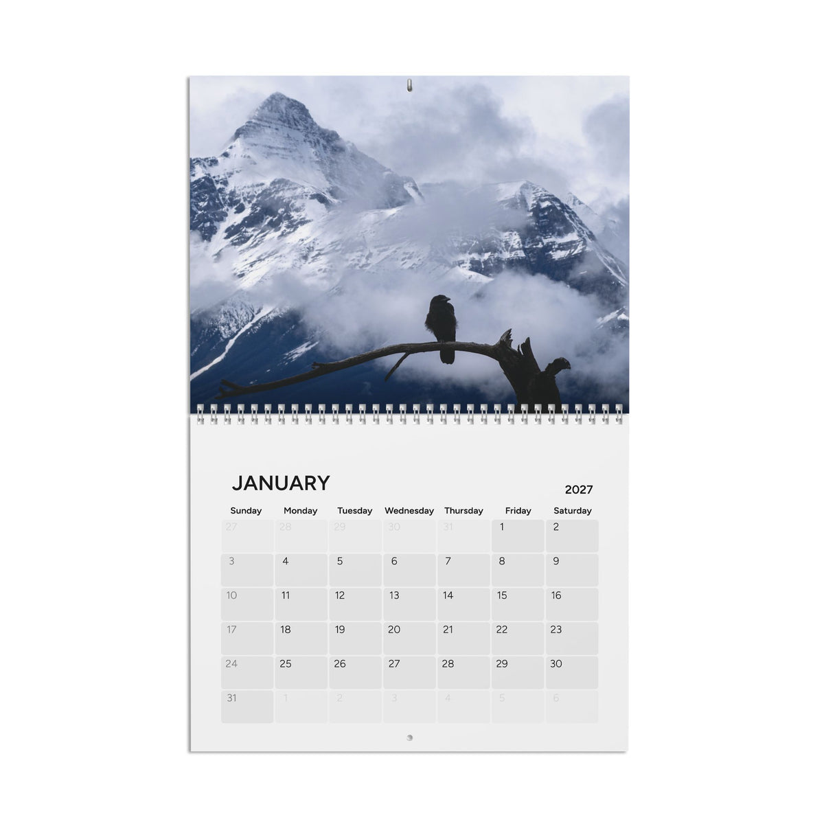 2027 Wildlife and Calendar
