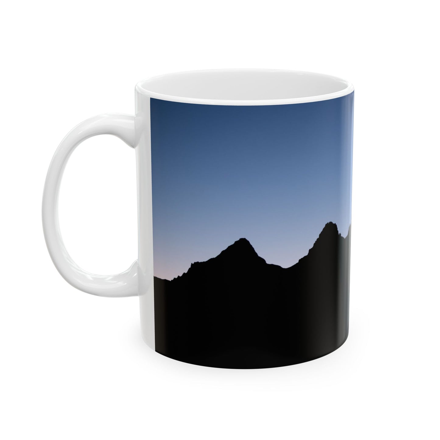 Grand Tetons Silhouette Mug