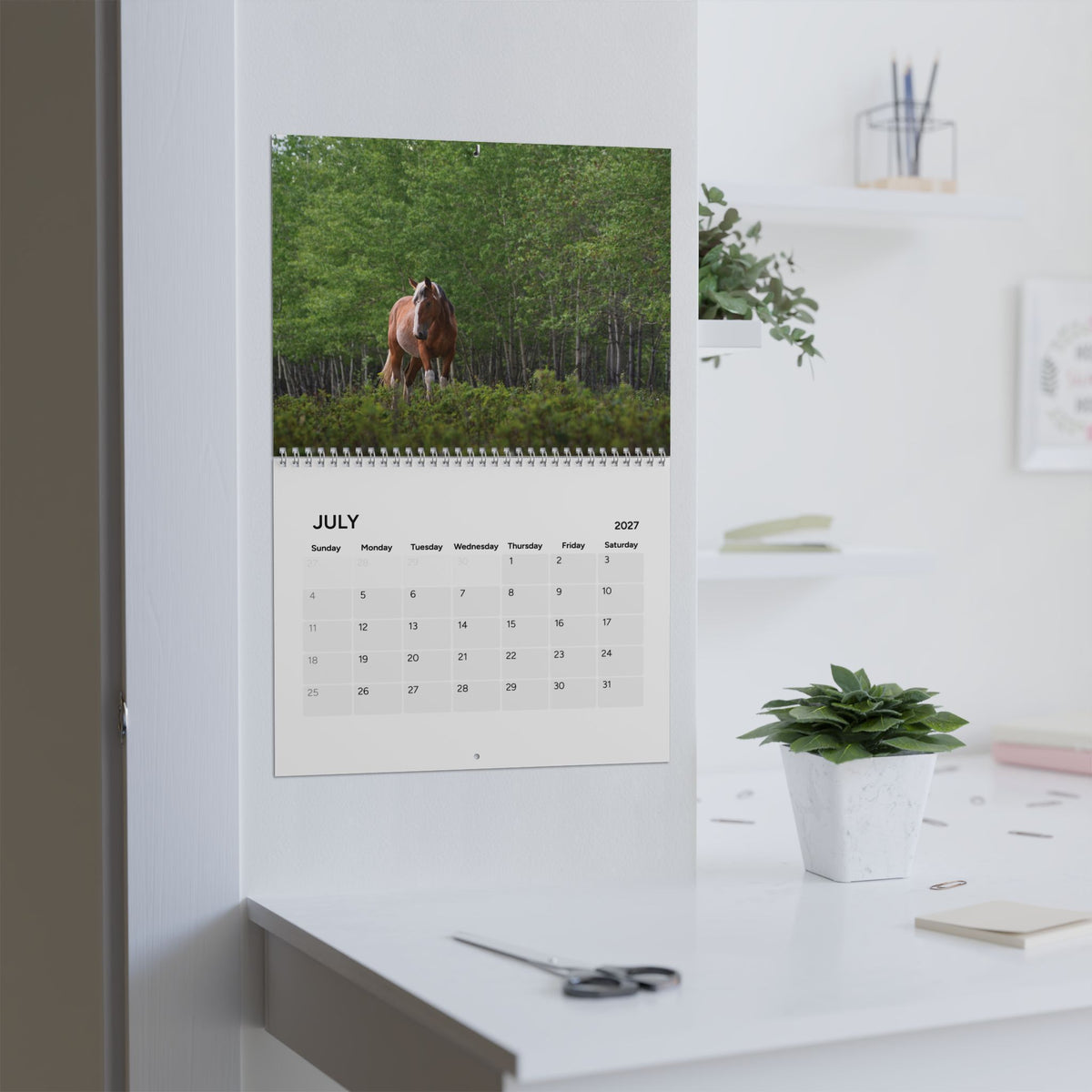 2027 Wildlife and Calendar